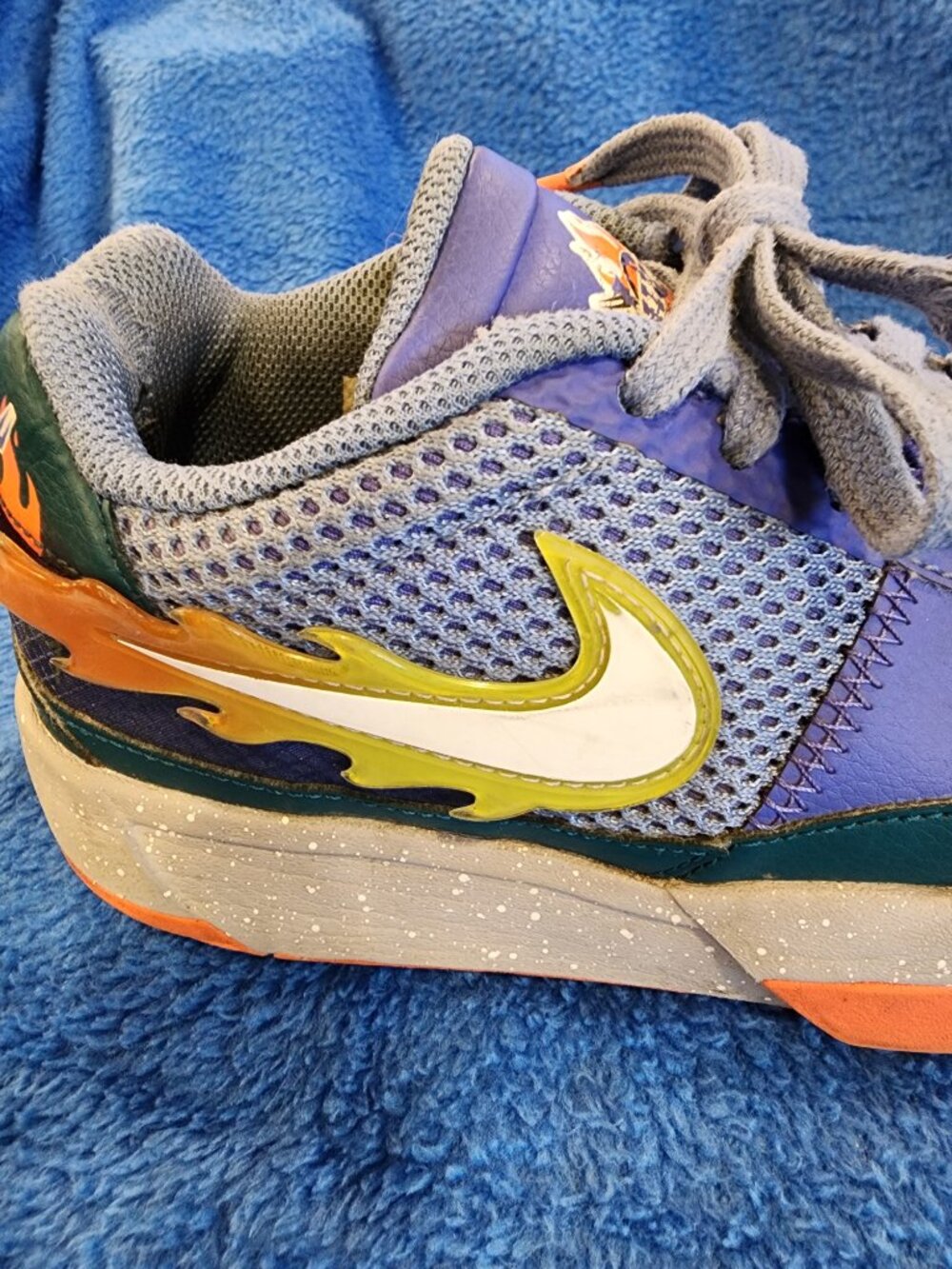 Nike Ja1 Size 5 Big Kids Basketball Shoes Ja Morant's Backyard Barbeque Style
